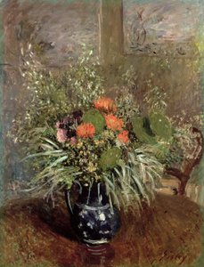 Stilleben av vilda blommor